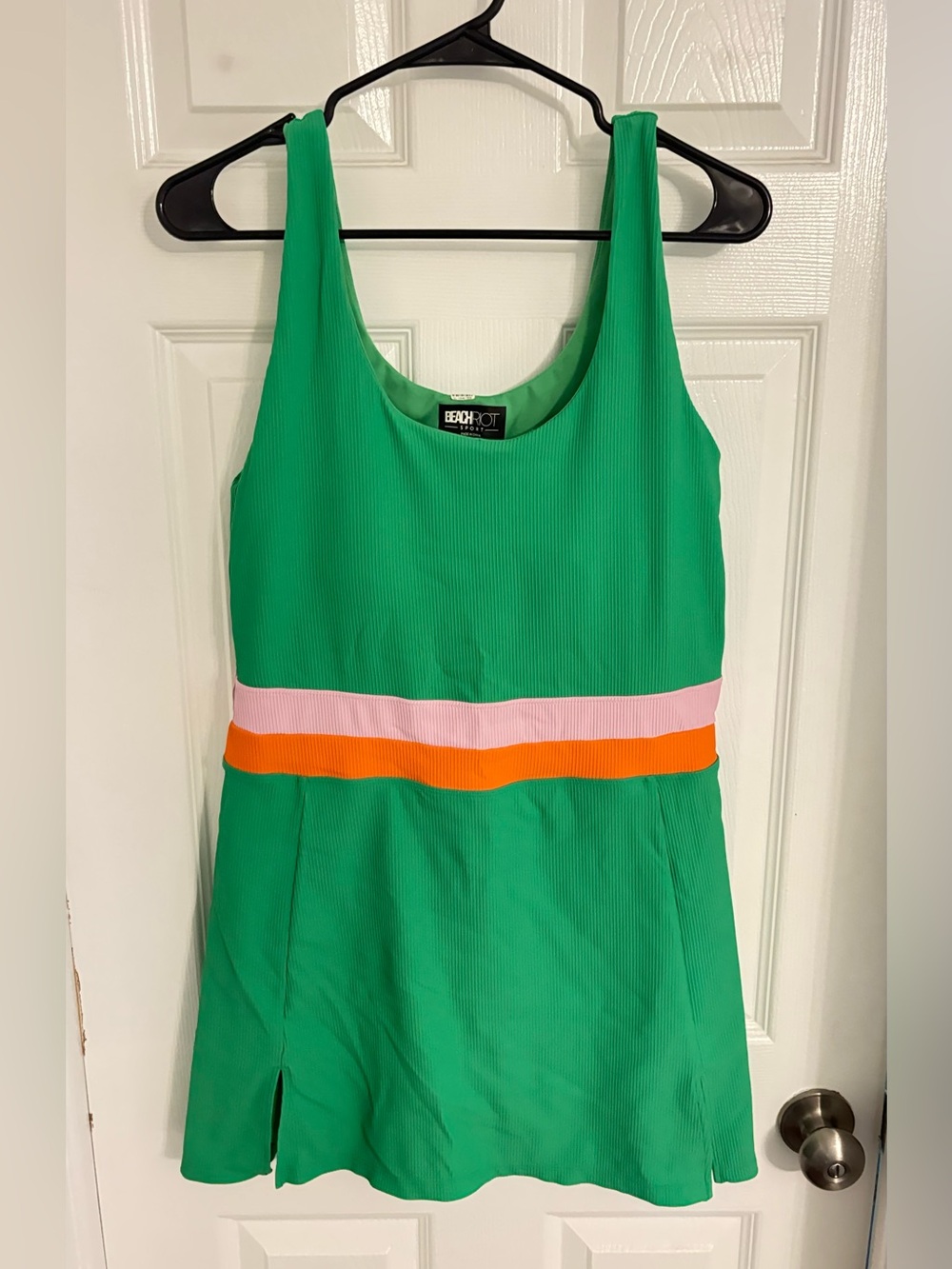 Beach Riot Green One-Piece Tennis Dress